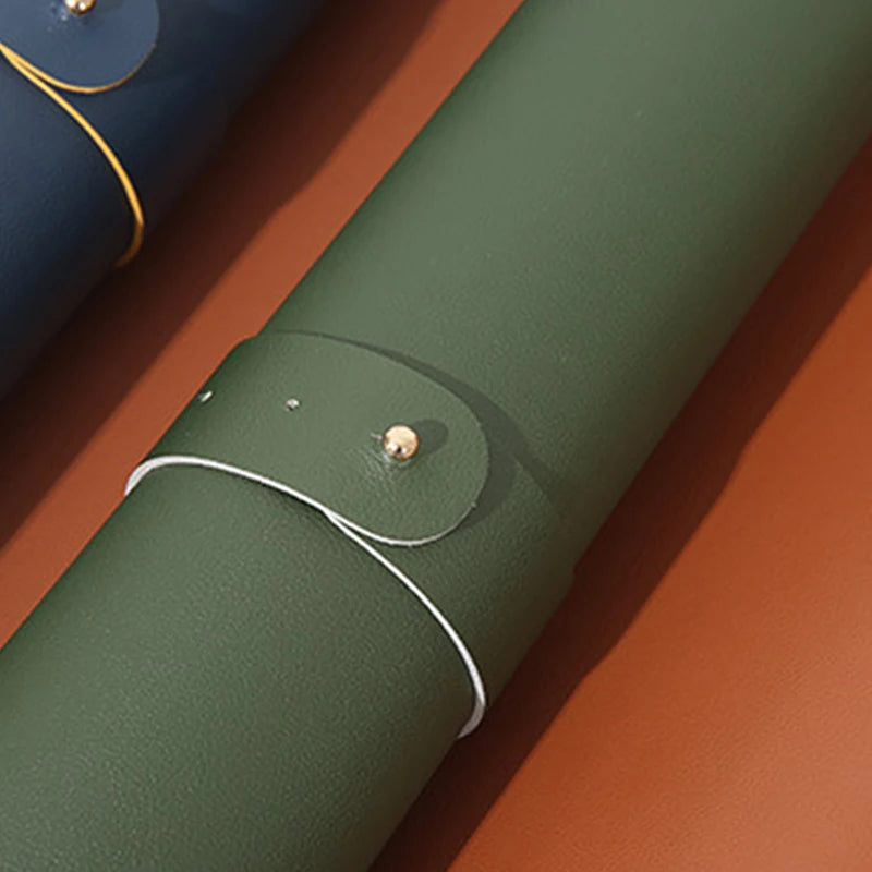 Deskon Linea Stitched Vegan Leather Desk Pad - view 5