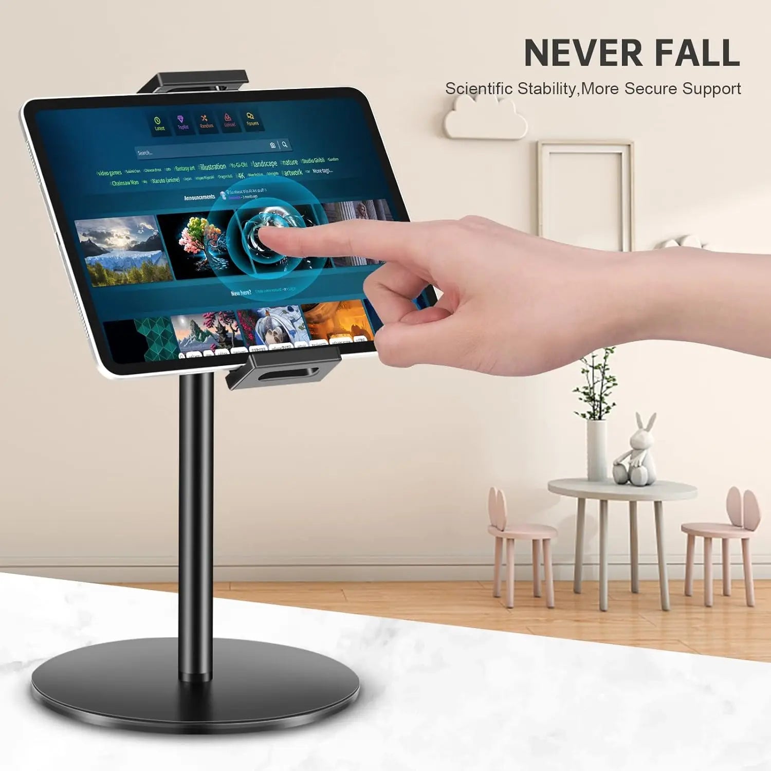 Deskon Pillar Weighted Portable Monitor Stand - view 5