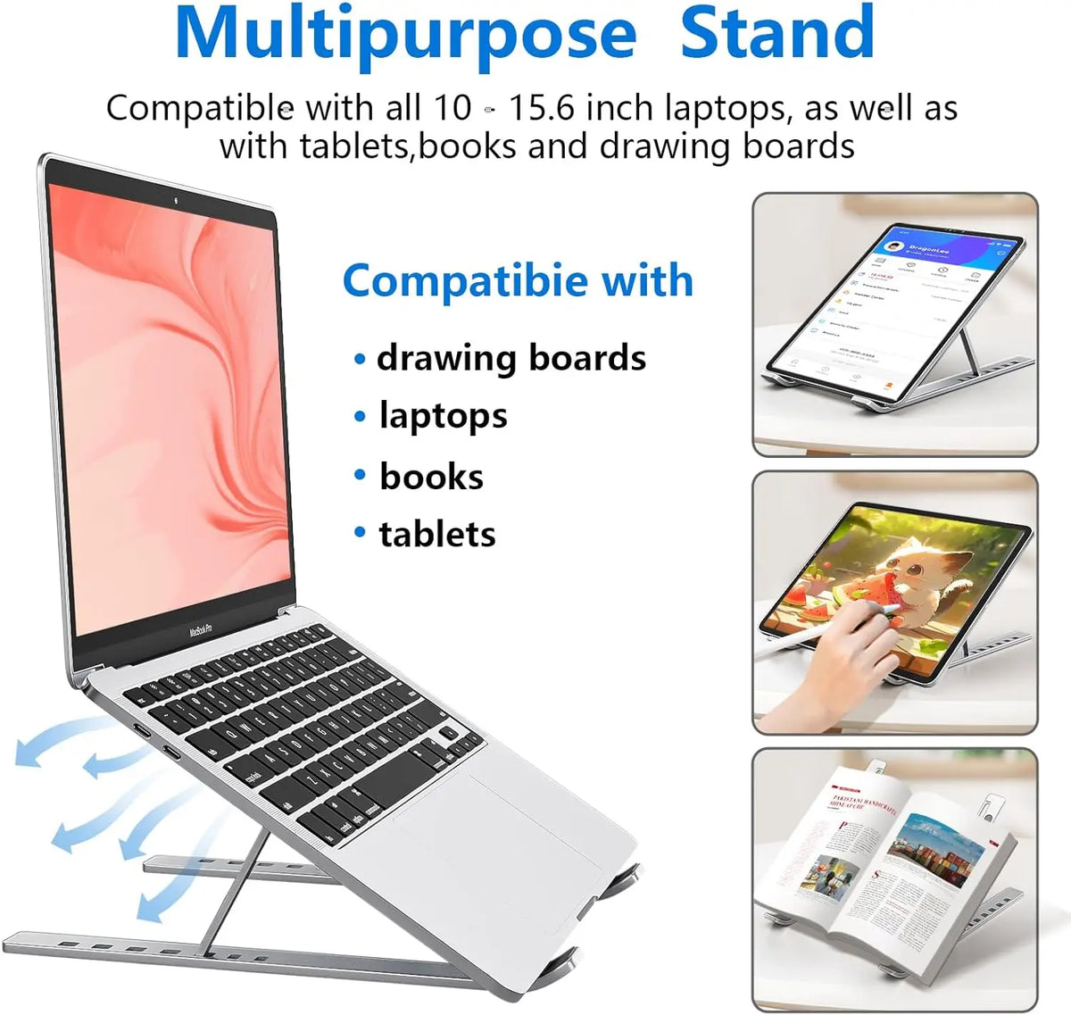 Deskon Summit 7-Level Aluminum Laptop Stand - view 4