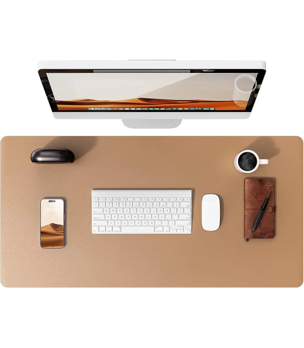 Deskon Umber Large Leather Desk Protector - view 6