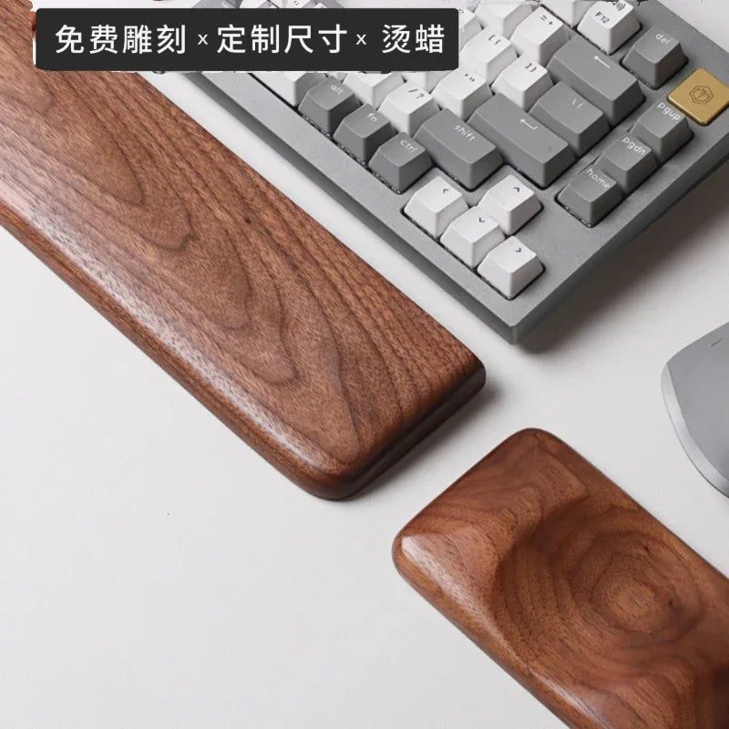 Deskon Granite Premium Black Walnut Wrist Rest - view 2