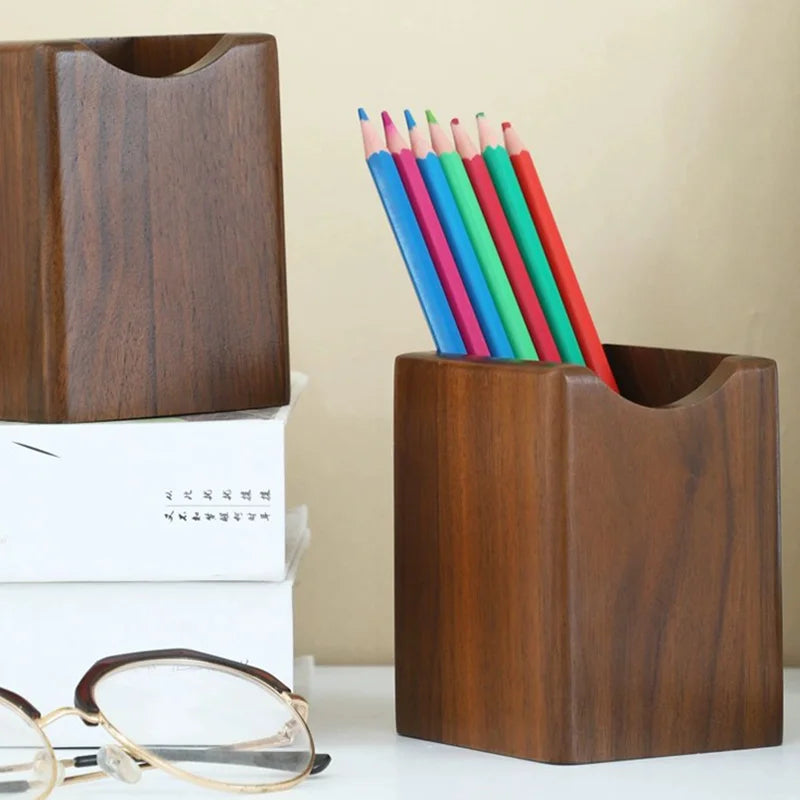 Deskon Timber Natural Walnut Pen Holder - view 3