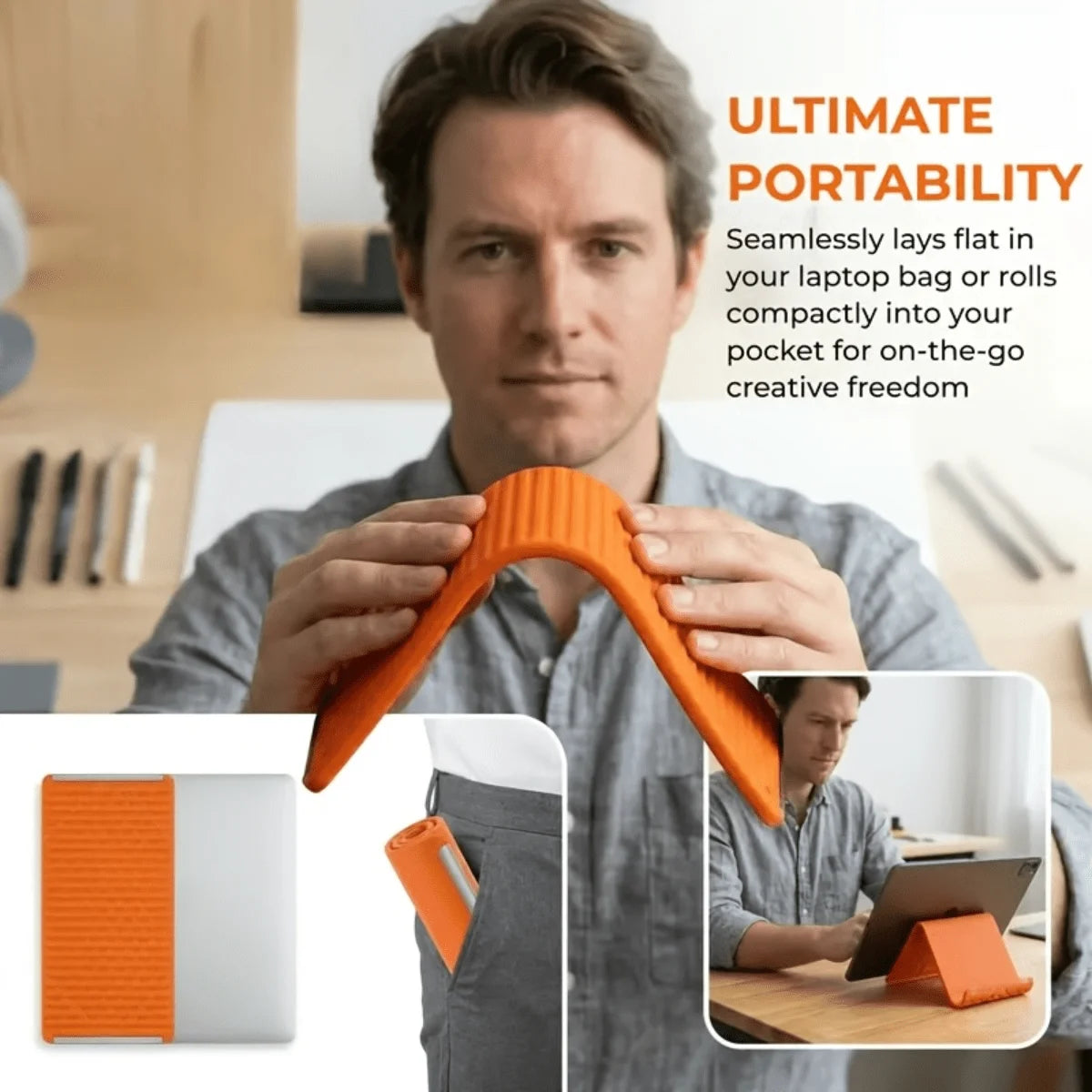 Deskon Drift Multi-Layer Folding Device Stand - view 6