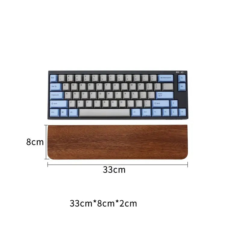 Deskon Willow Walnut Ergonomic Wrist Pad - view 3