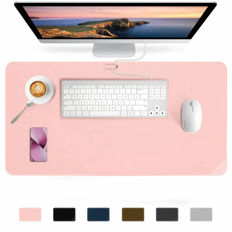 Deskon Isle Leather Keyboard and Mouse Mat - view 3