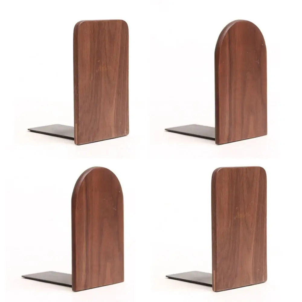 Deskon Ashwood Beech and Walnut Bookends - view 4