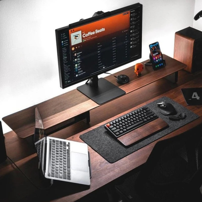 Deskon Ridge Black Walnut Monitor Riser - view 6