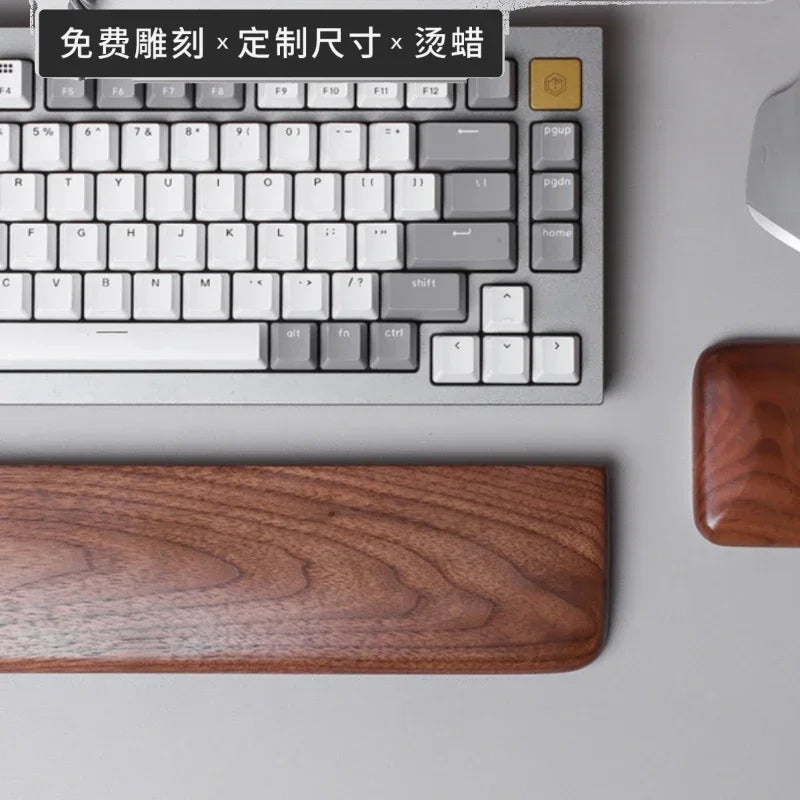 Deskon Granite Premium Black Walnut Wrist Rest - view 3