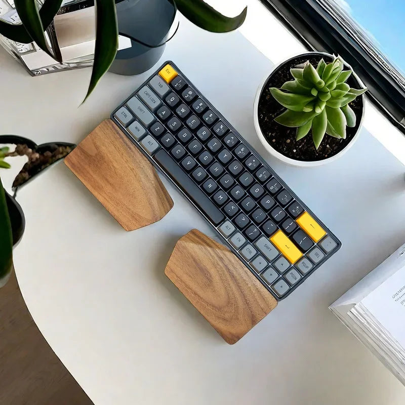 Deskon Vantage Split Walnut Palm Rest - view 2