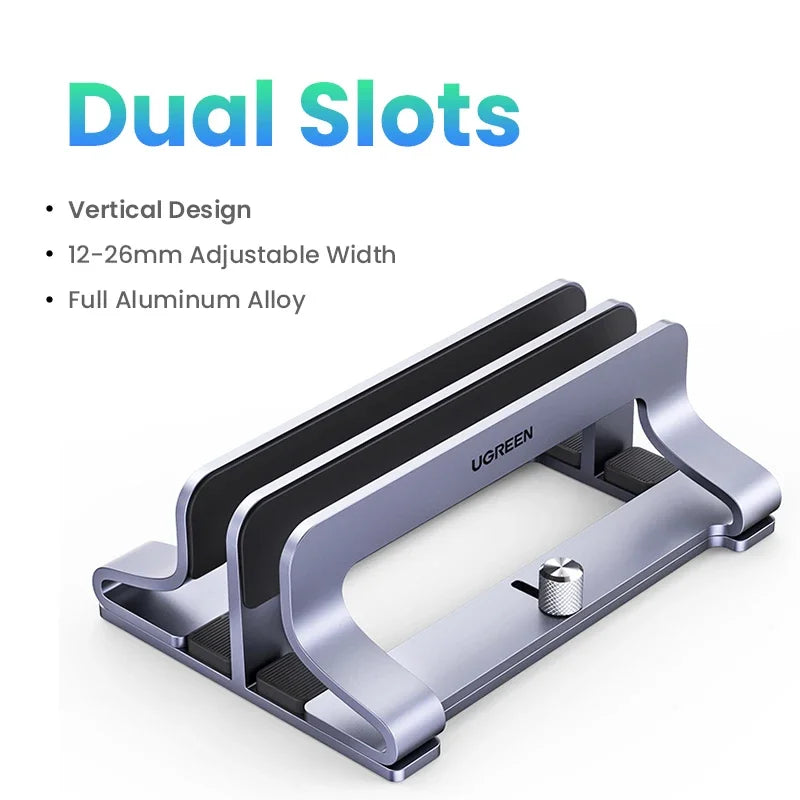 Deskon Vantage Vertical Aluminum Laptop Dock - view 3