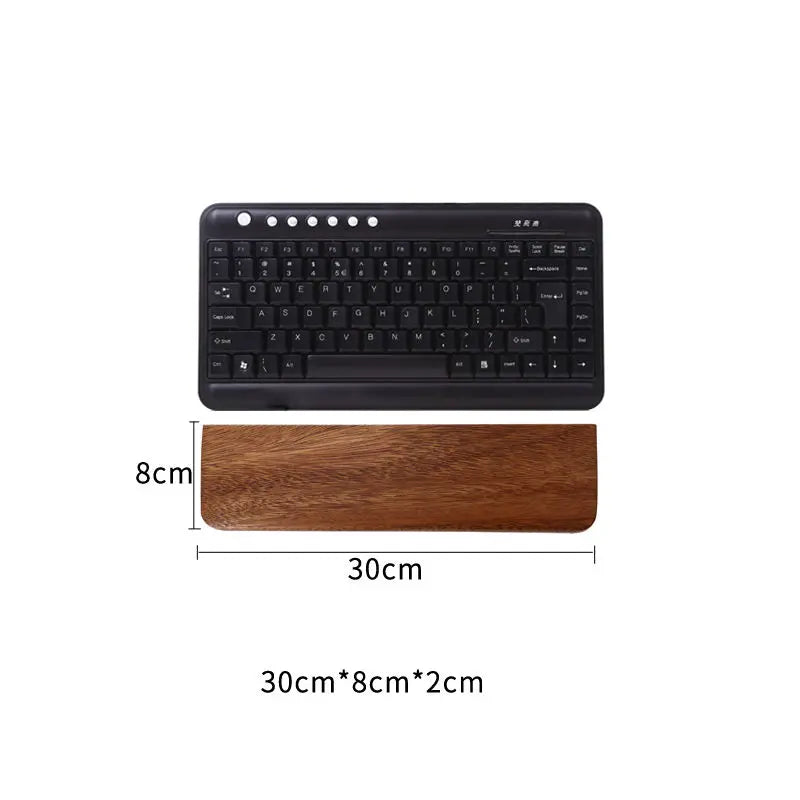 Deskon Willow Walnut Ergonomic Wrist Pad - view 2