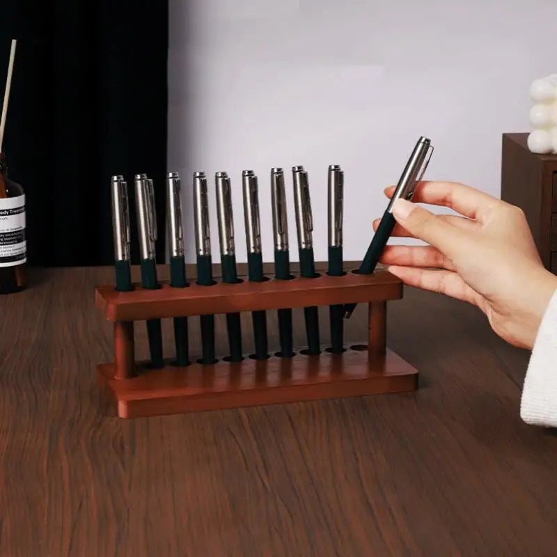 Deskon Aster Walnut Multi-Function Desk Organizer - view 3