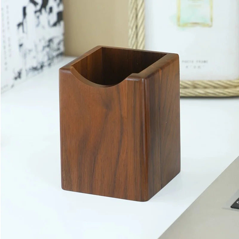 Deskon Timber Natural Walnut Pen Holder - view 4