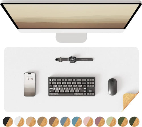 Deskon Cove Reversible Cork and Leather Desk Pad - view 2