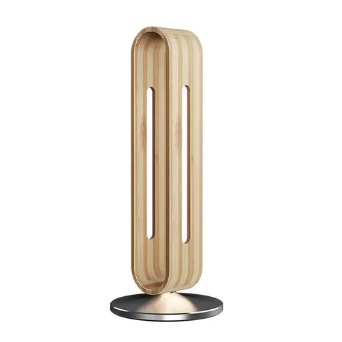 Deskon Cedar Bamboo and Aluminum Headset Stand - view 2
